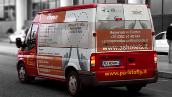 Truck ADV AS Hotels - OOH Dinamica