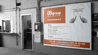 Camion Vela AS Hotels - OOH innovativa