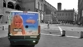 Truck ADV Città Milano - OOH Dinamica Obasol
