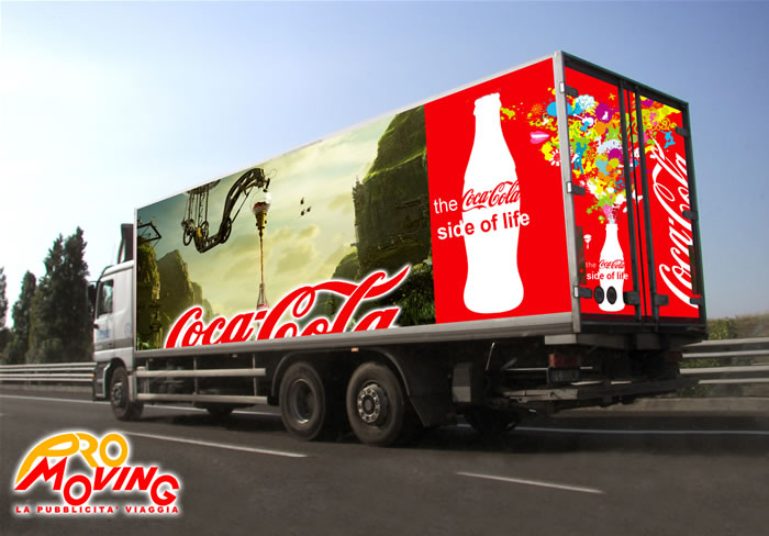 Truck ADV Creatività - OOH Dinamica Esempio