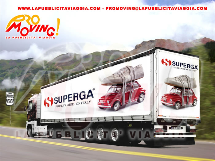 OOH Italia Creatività - Truck ADV Design