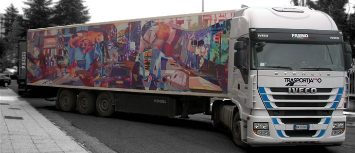 Truck ADV TrasporTiAmo - OOH Dinamica